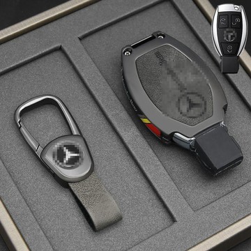 適用於賓士鋅合金鑰匙套 Benz鑰匙殼 GLC GLA GLE A180 C260 C300 w212 S450L