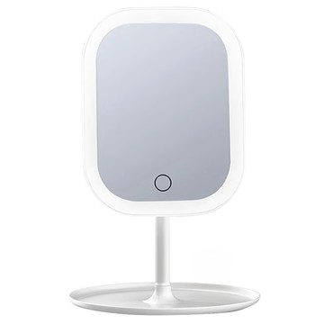 ANTIAN LED補光燈高清化妝鏡 桌面梳妝檯燈 白色 300g 1個