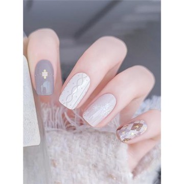 美蓋二代UV指甲貼凝膠光療半烤軟甲可固化貼紙防水光澤度甲油膠貼