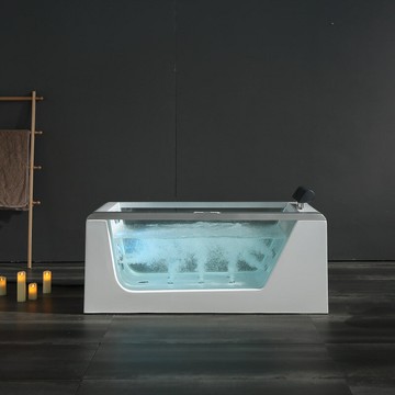 【含稅/免運】 輕奢浴缸1.5m亞克力浴缸Bathtub現代玻璃浴缸耐臟GG272