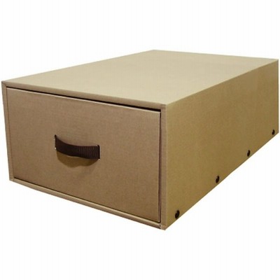 東洋ケース チェスト ダンボール収納 押入れ用衣類ケース 約w39 D70 H22cm K 43 N ブラウン 通販 Lineポイント最大get Lineショッピング