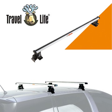 QPS-02 台灣製Travel lite 低風阻車頂行李橫桿 鋁合金 車頂架