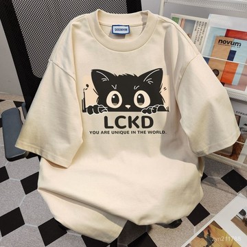 【台灣出貨】100%純棉T恤 短袖上衣 情侶衣服 美式上衣 卡通上衣 潮牌衣服 夏季短袖 寬鬆T恤 短袖T恤 女生上衣