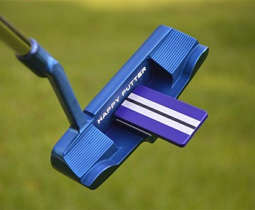 美國進口BrainStorm Happy Putter高爾夫推桿瞄準器推桿高爾夫球