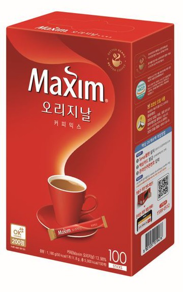 Dongsuh Maxim Mocha Gold Coffee Mix 100 Sticks