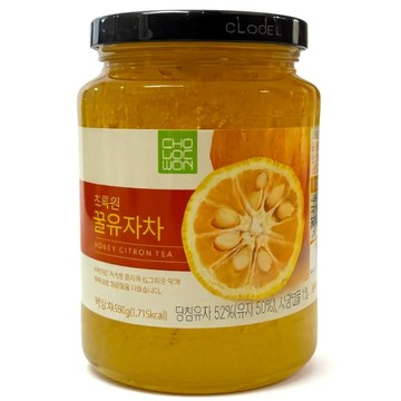 *貪吃熊* 韓國 ChoLog Won 蜂蜜風味柚子茶 沖泡飲 柚子茶 蜂蜜柚子茶