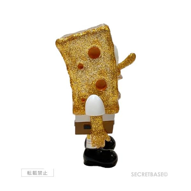 スポンジボブ SPONGEBOB FULL COLOR CLEAR GOLD RAME ver. シークレットベース SECRETBASE TOKYO  原宿 | LINEブランドカタログ