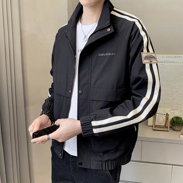 秋冬季潮流立領時尚休閑二棉外套