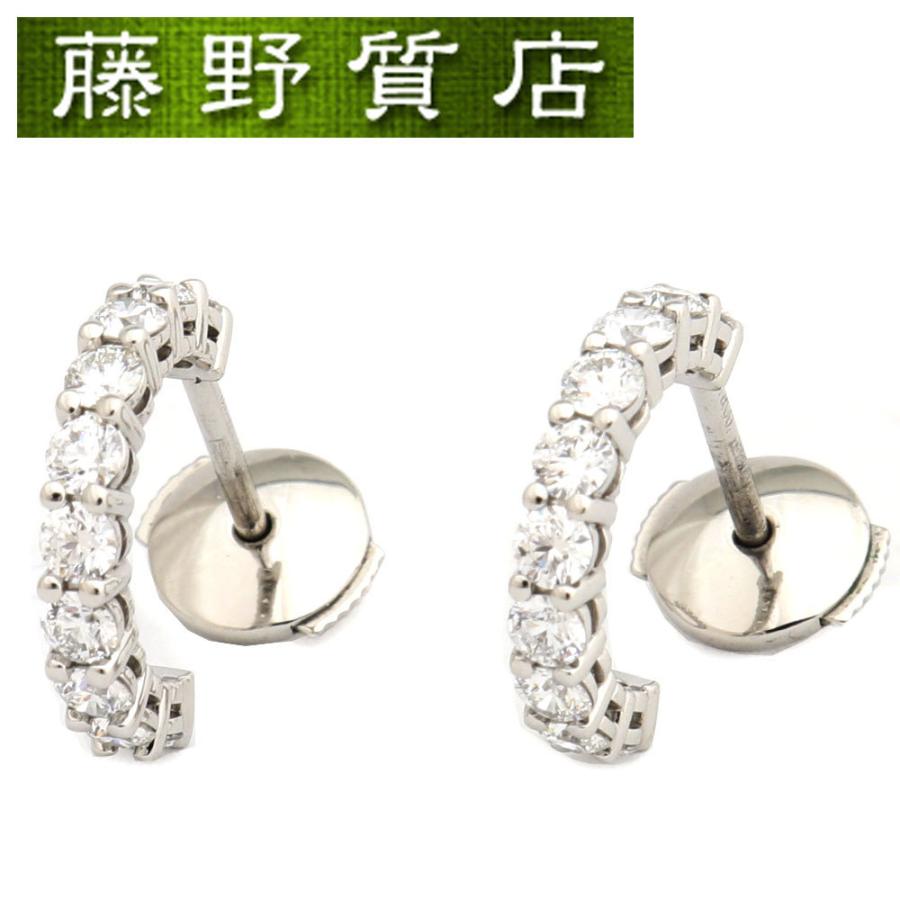 新品仕上げ済)ティファニー TIFFANY フープ ダイヤピアス 新品仕上げ済)ティファニー TIFFANY フープ ダイヤピアス