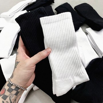 【 FUZY 】 厚磅 長筒襪 素面 厚毛巾底 - G203044