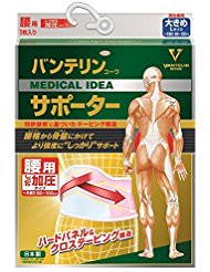 Vantelin Kowa Supporter for the Waist, Firm Compression Type, Large, 1 Piece