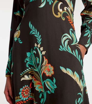Etro Floral midi dress