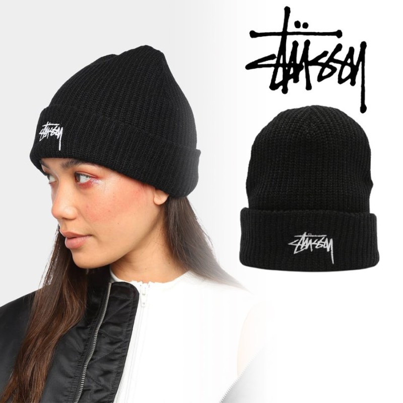 超お買い得！】 STUSSY ニット帽 ステューシー グレー メンズ レディー