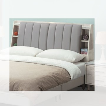 【顛覆設計】迪雅奧貓抓皮靠枕床頭箱(雙大6尺)