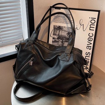 大容量包包女包2025新款牛津布斜挎包秋冬ins小眾單肩腋下托特包