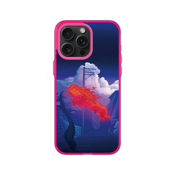 iPhone 15 Pro Max Clear 粉漾桃 - Denise Rashidi (Surudenise) - 京都路地