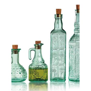 進口 廚房調味罐調味瓶玻璃油壺 橄欖油瓶醬油瓶玻璃瓶子鄉村木塞