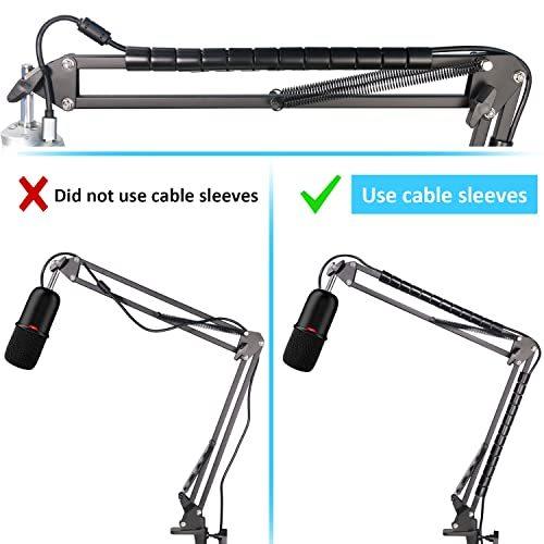 HyperX SoloCast Mic Boom Arm Stand Professional 調整可能 Scissor マイクロフォン B