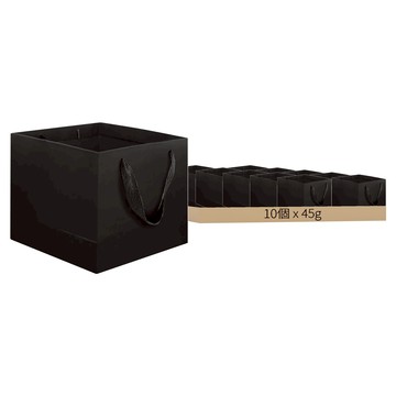 快樂小島 黑卡紙袋 45g  黑色  17 x 17 x 17cm  1組