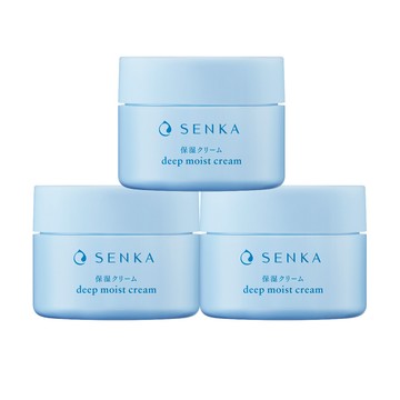 SENKA 水潤保濕輕乳霜 50g 3入組