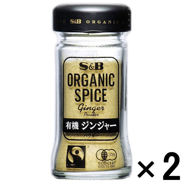 エスビー食品エスビー食品 SB ORGANIC SPICE 有機ジンジャー（パウダー）2本