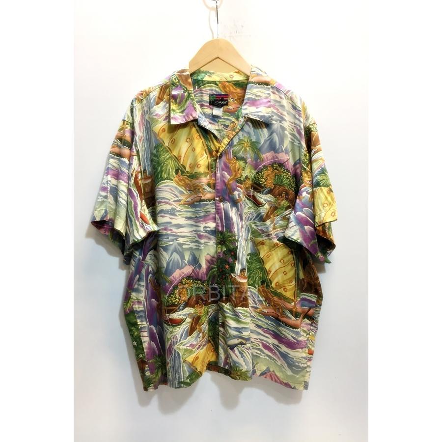 代官山)94年 パタゴニア Patagonia pataloha パタロハ Paradise Multi サベージメニュー柄 アロハシャツ XL  雪無し | LINEブランドカタログ