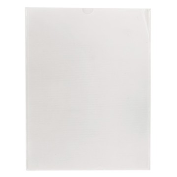 壓克力牆面展示公佈欄 附背膠 單層直式 透明海報展示架  A3  1個