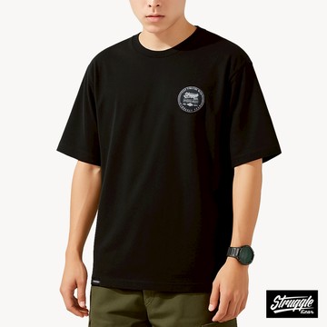 【S.G】左胸貼章短Tee「黑色」M~3XL｜官方旗艦店82109-11