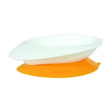 日本 Edison愛迪生 防溢吸盤學習餐碗/吸盤碗