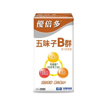 杏輝醫藥集團-優倍多A+五味子B群複方軟膠囊 60粒盒