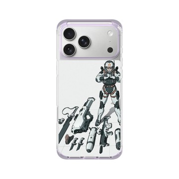 iPhone 17 Pro Max ClearX (MagSafe 兼容) 夢透紫 - Davey Perkins - 整裝待發