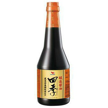 統一 四季醬油(非基因改造) 870ml/瓶