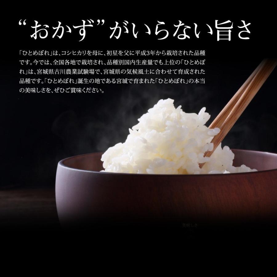 新米 玄米 3kg ひとめぼれ 宮城県産 米 お米 令和5年産 お試し 少量 送料無料