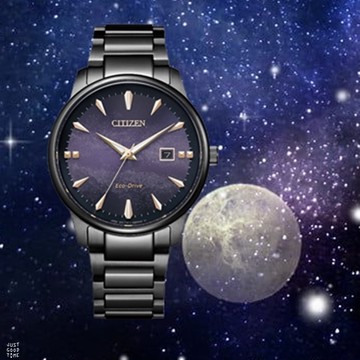 CITIZEN_星辰BM7595-89X PAIR Hebe廣告款紫夜星河時尚光動能腕錶