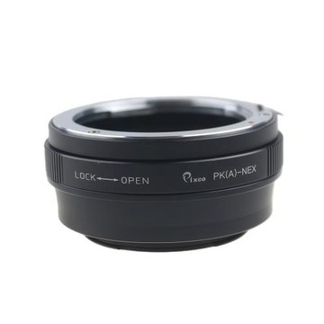 Pixco百攝寶PK(A)-NEX轉接環適用賓得PentaxDA鏡頭轉索尼E口微單