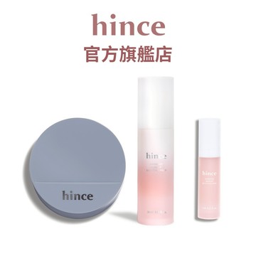 【hince】柔焦亮膚組 (柔霧氣墊+妝前精華) | 透亮、柔霧、服貼 | 官方旗艦店