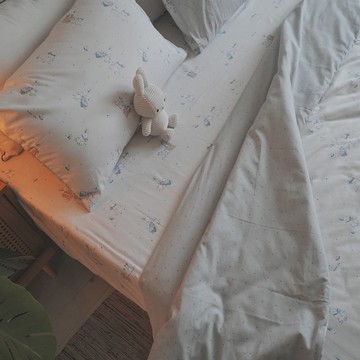 點點兔 100%精梳棉 床包組 台灣製造【超取限一組】