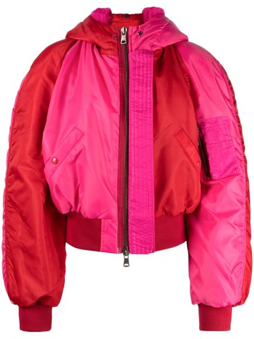 Andersson Bell - Kamila colour-block bomber jacket - women - Nylon - XS - Pink