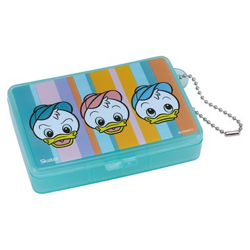 Skater 帶球鏈8格隨身盒 ZMLC1  唐小鴨  1盒