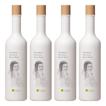 O'right 歐萊德 蒲公英兒童溫和沐浴乳  400ml  4瓶