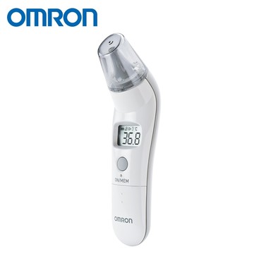 歐姆龍OMRON 紅外線耳溫槍MC-523 (內附專用耳套21入)