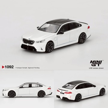 MINI GT 1092 BMW M5 Alpine White minigt 白 模型車