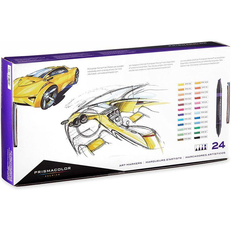 Prismacolor Premier両端アートマーカー 24-Count