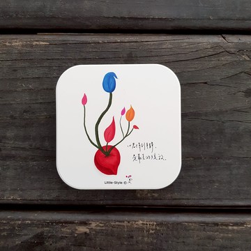 吸水杯墊-平靜的心