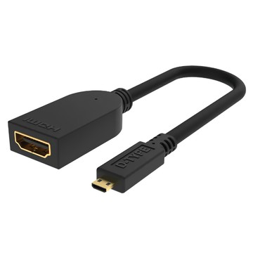 POLYWELL 寶利威爾 Micro HDMI M to AF 轉接線  PW15-W50-A036  1條  15cm
