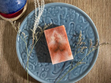 手工刻印客製對章 • 姓名方章 • 老撾石印章 壹