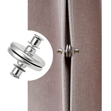 日本SP SAUCE窗簾磁吸對扣組(24個磁扣)