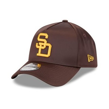 NEW ERA 男女 9FORTY AF SATIN COOPERSTOWN 聖地牙哥教士 咖啡 NE14889079