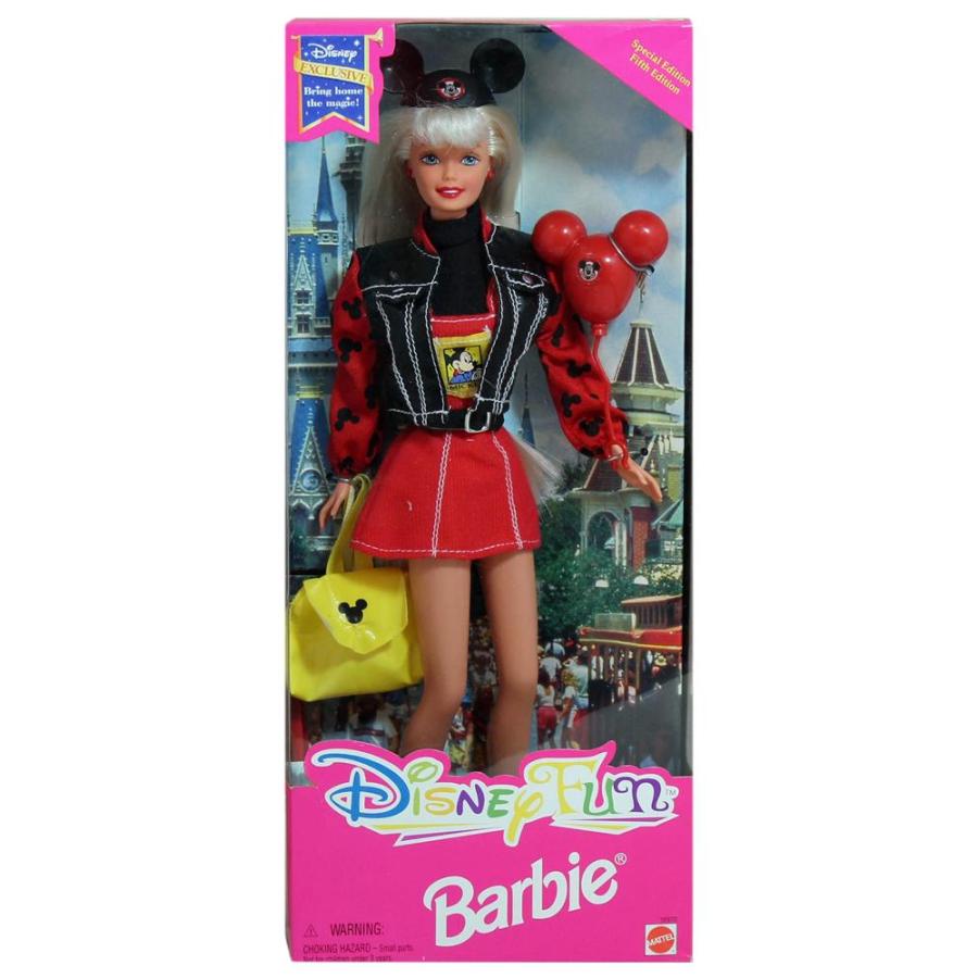 Barbie Disney Mickey Mouse with Key Chain By Mattel in 2004 The