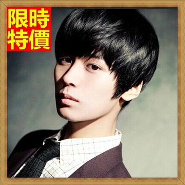 男假髮 整頂短假髮-時尚帥氣蓬鬆自然流行男美髮用品3色68x79【獨家進口】【米蘭精品】